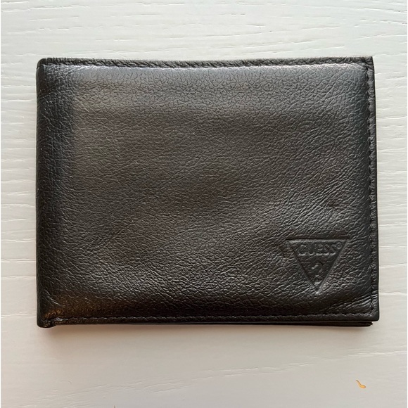 GUESS Mens Black Wallet - Picture 1 of 12